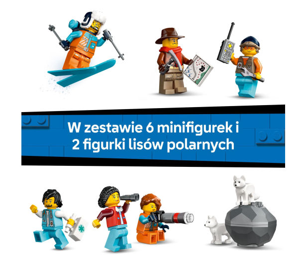 LEGO City 60470 Ekspres polarny arktycznych odkrywców - 1331645 - zdjęcie 8